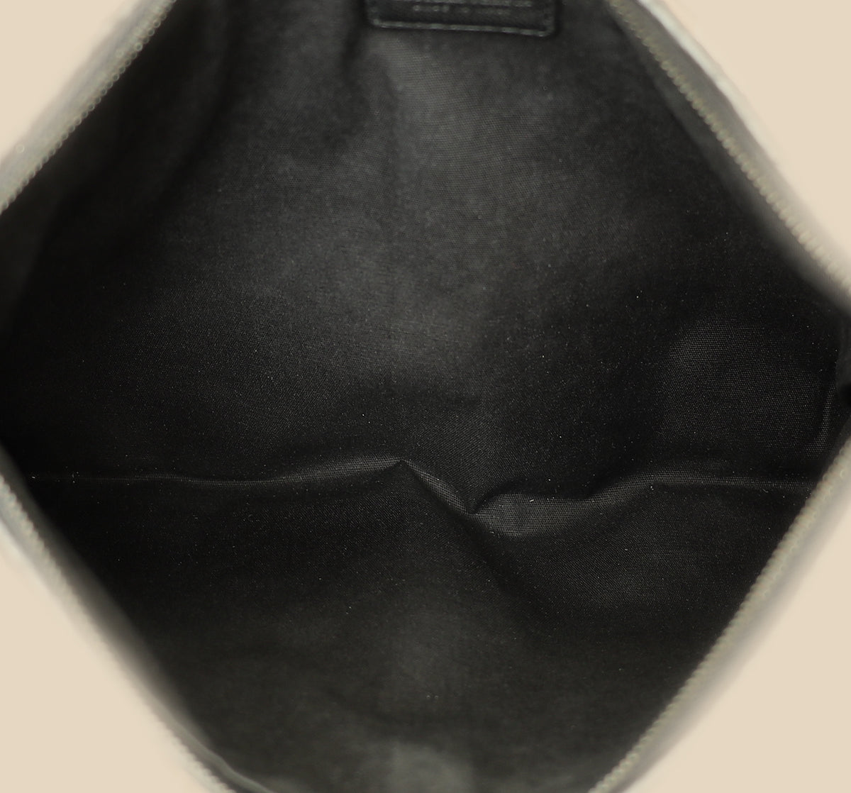 Bottega Veneta Bicolor Intrecciato Zipped Pouch-Bottega Veneta-THE CLOSET