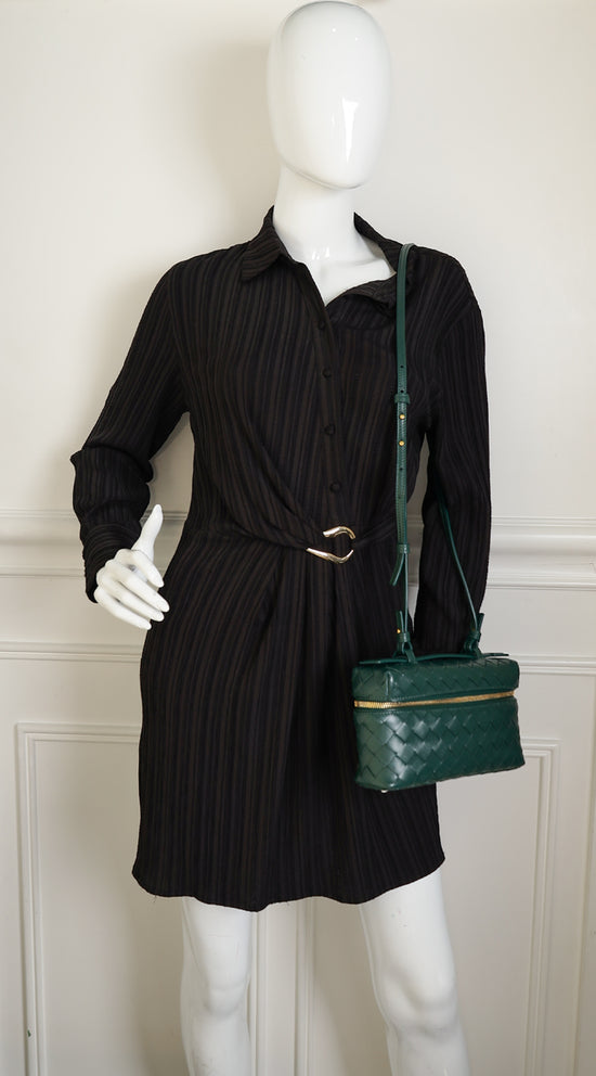 Bottega Veneta Emerald Green Intrecciato Bang Bang