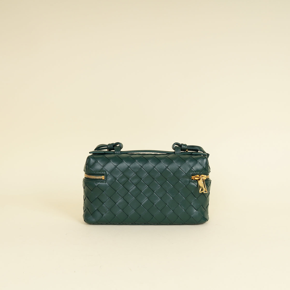 Bottega Veneta Emerald Green Intrecciato Bang Bang
