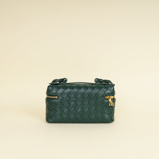 Bottega Veneta Emerald Green Intrecciato Bang Bang