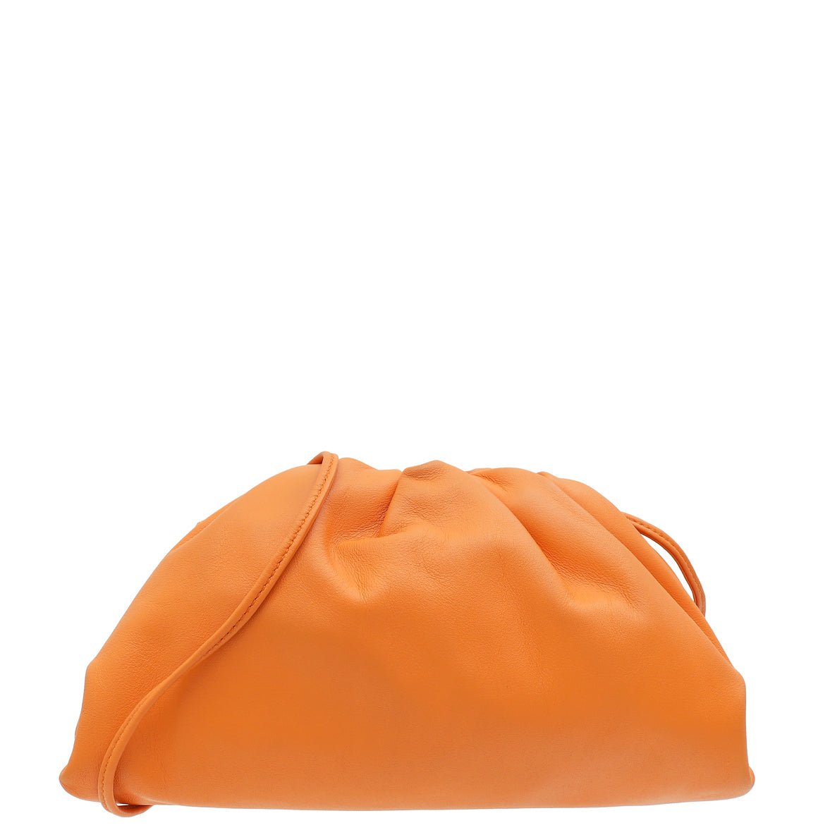 Bottega Veneta Orange The Mini Pouch