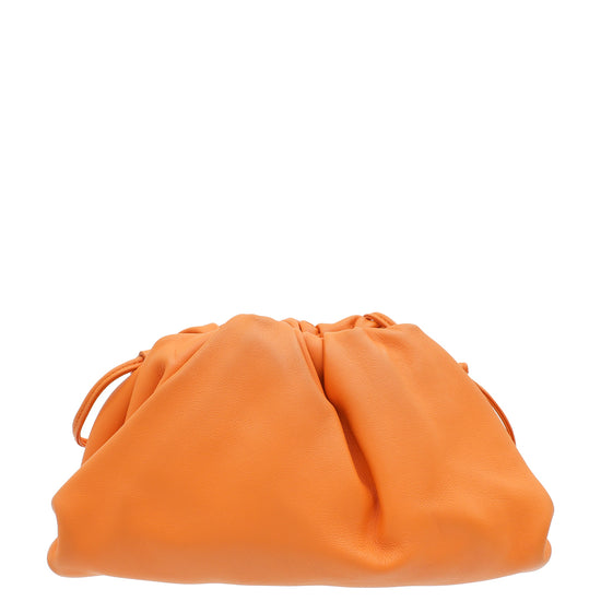 Bottega Veneta Orange The Mini Pouch