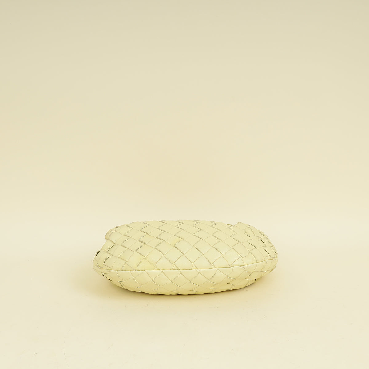 Bottega Veneta Pale Yellow Intrecciato Nappa Jodie Mini Bag