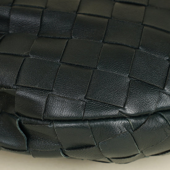 Bottega Veneta Dark Forest Green Intrecciato Mini Jodie Bag-Bottega Veneta-THE CLOSET