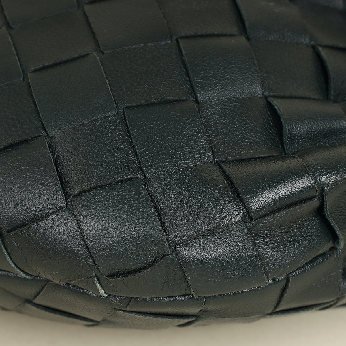 Bottega Veneta Dark Forest Green Intrecciato Mini Jodie Bag-Bottega Veneta-THE CLOSET