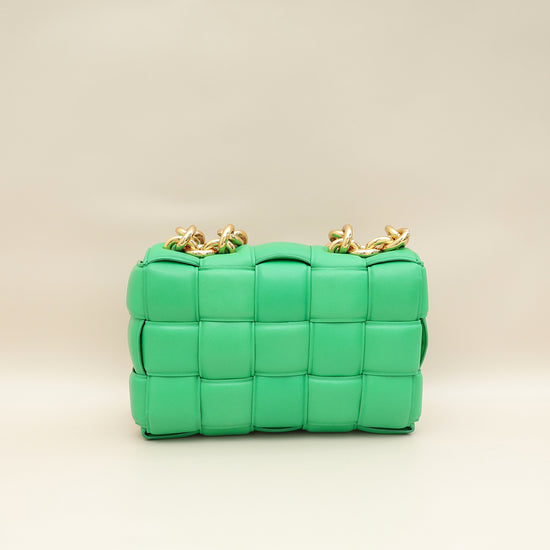 Bottega Veneta Parakeet Padded Chain Classic Cassette Bag
