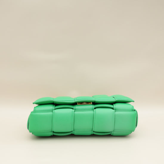 Bottega Veneta Parakeet Padded Chain Classic Cassette Bag-Bottega Veneta-THE CLOSET