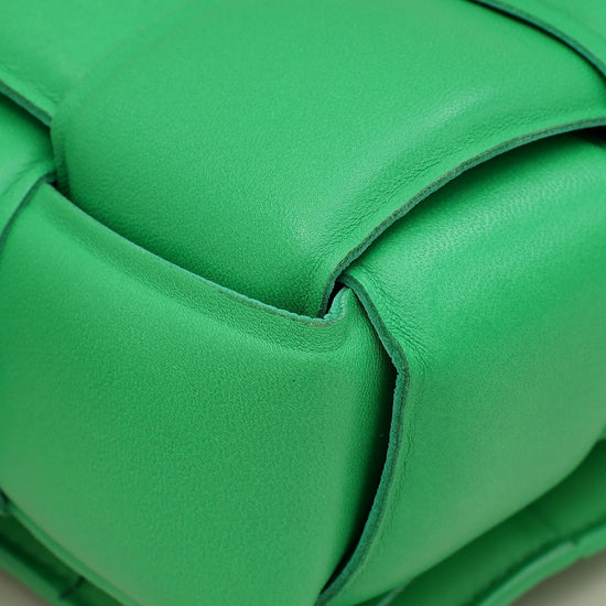 Bottega Veneta Parakeet Padded Chain Classic Cassette Bag-Bottega Veneta-THE CLOSET