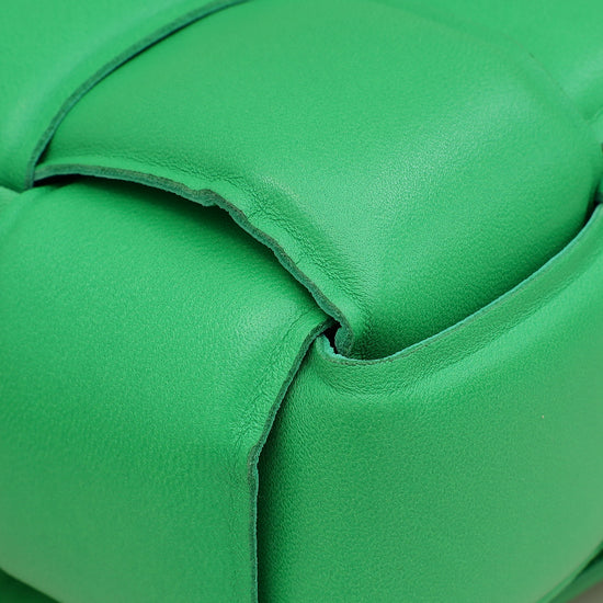 Bottega Veneta Parakeet Padded Chain Classic Cassette Bag-Bottega Veneta-THE CLOSET