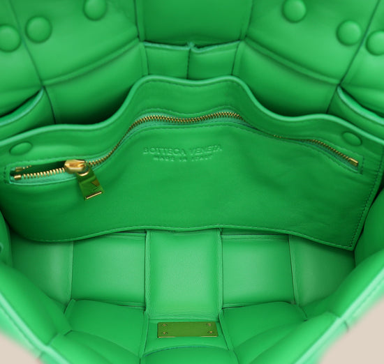 Bottega Veneta Parakeet Padded Chain Classic Cassette Bag-Bottega Veneta-THE CLOSET