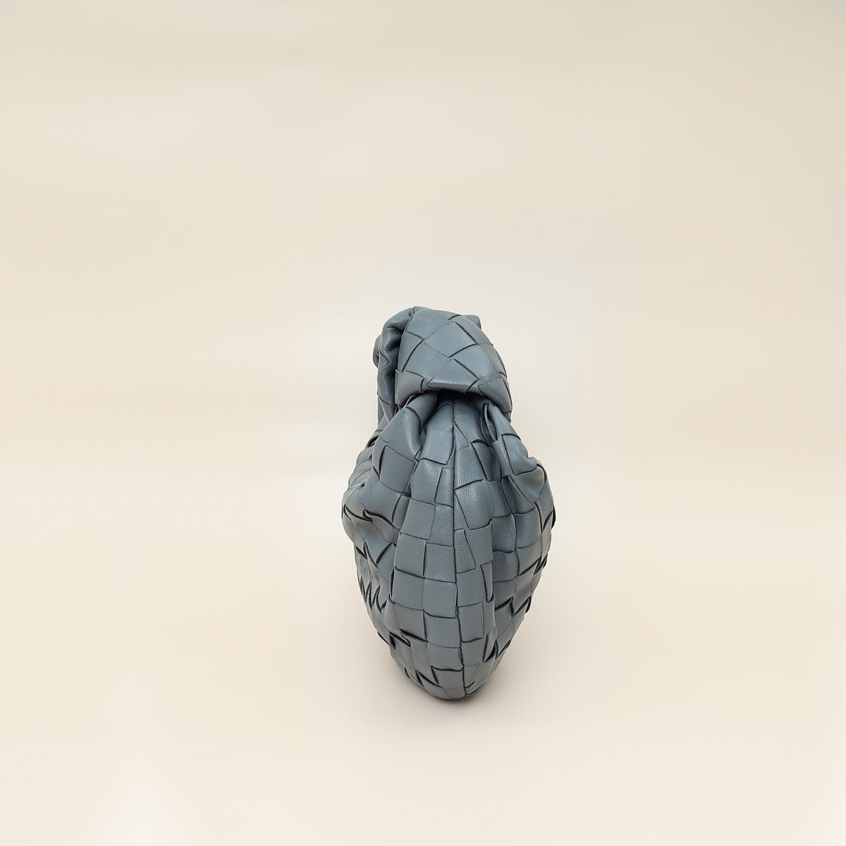 Bottega Veneta Grey Intrecciato Nappa Mini Jodie Bag-Bottega Veneta-THE CLOSET