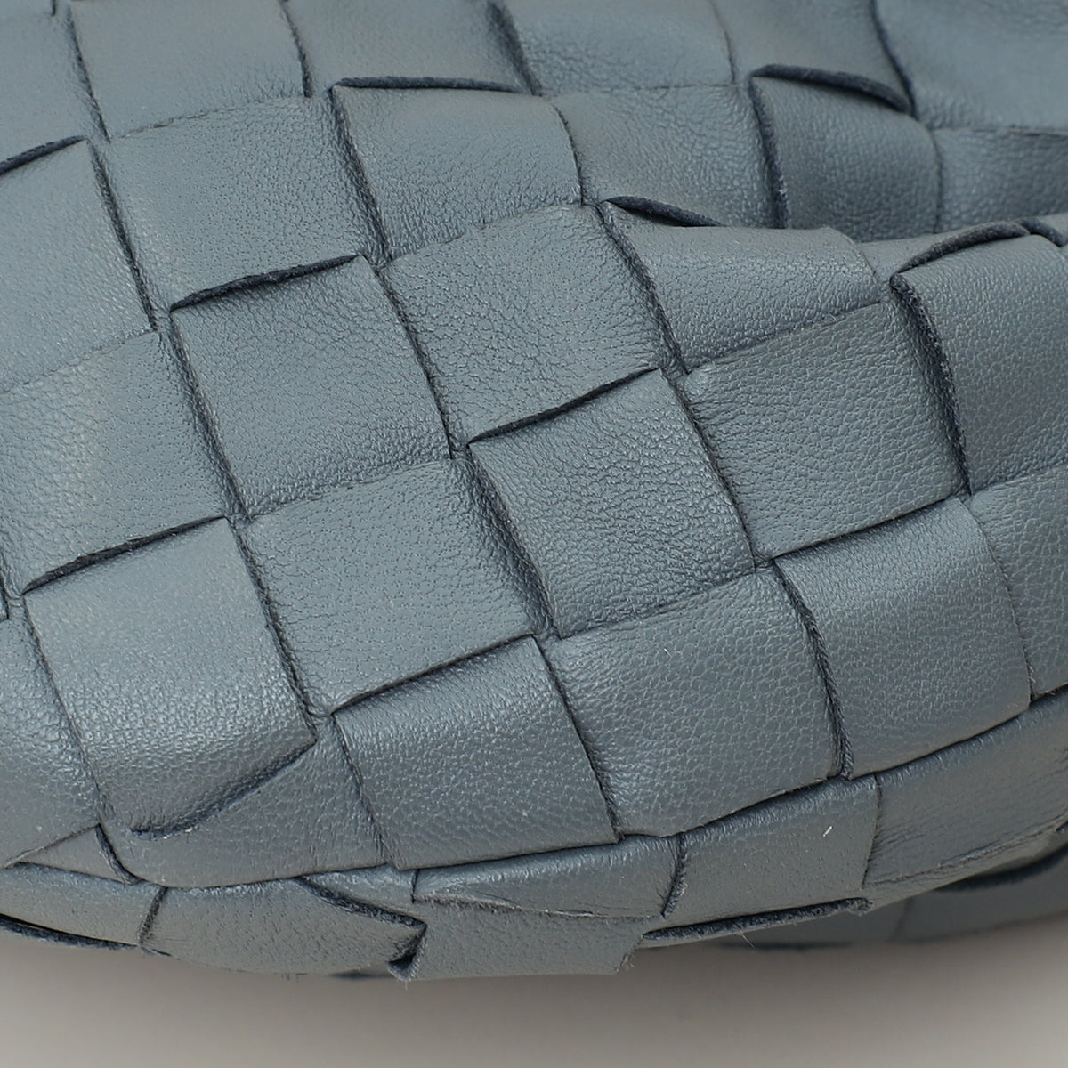 Bottega Veneta Grey Intrecciato Nappa Mini Jodie Bag-Bottega Veneta-THE CLOSET