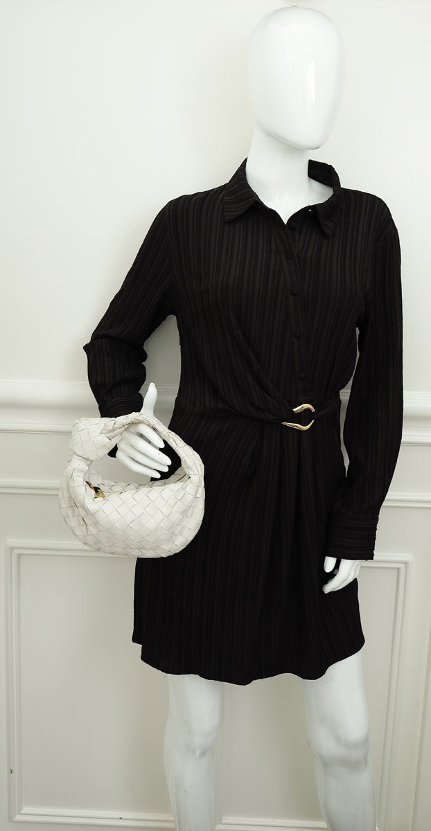 Bottega Veneta Chalk Intrecciato Nappa Mini Jodie Bag-Bottega Veneta-THE CLOSET