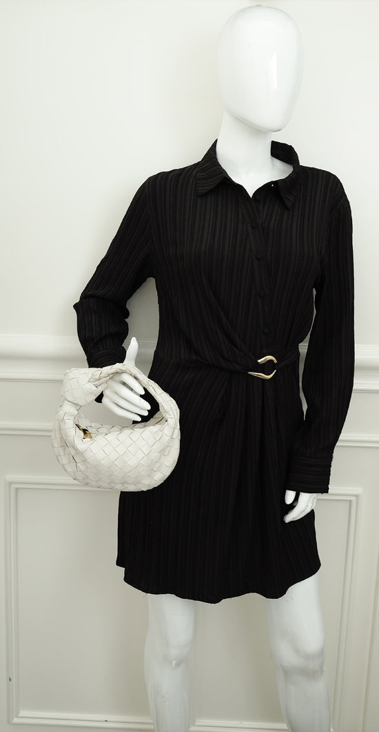 Bottega Veneta Chalk Intrecciato Nappa Mini Jodie Bag-Bottega Veneta-THE CLOSET