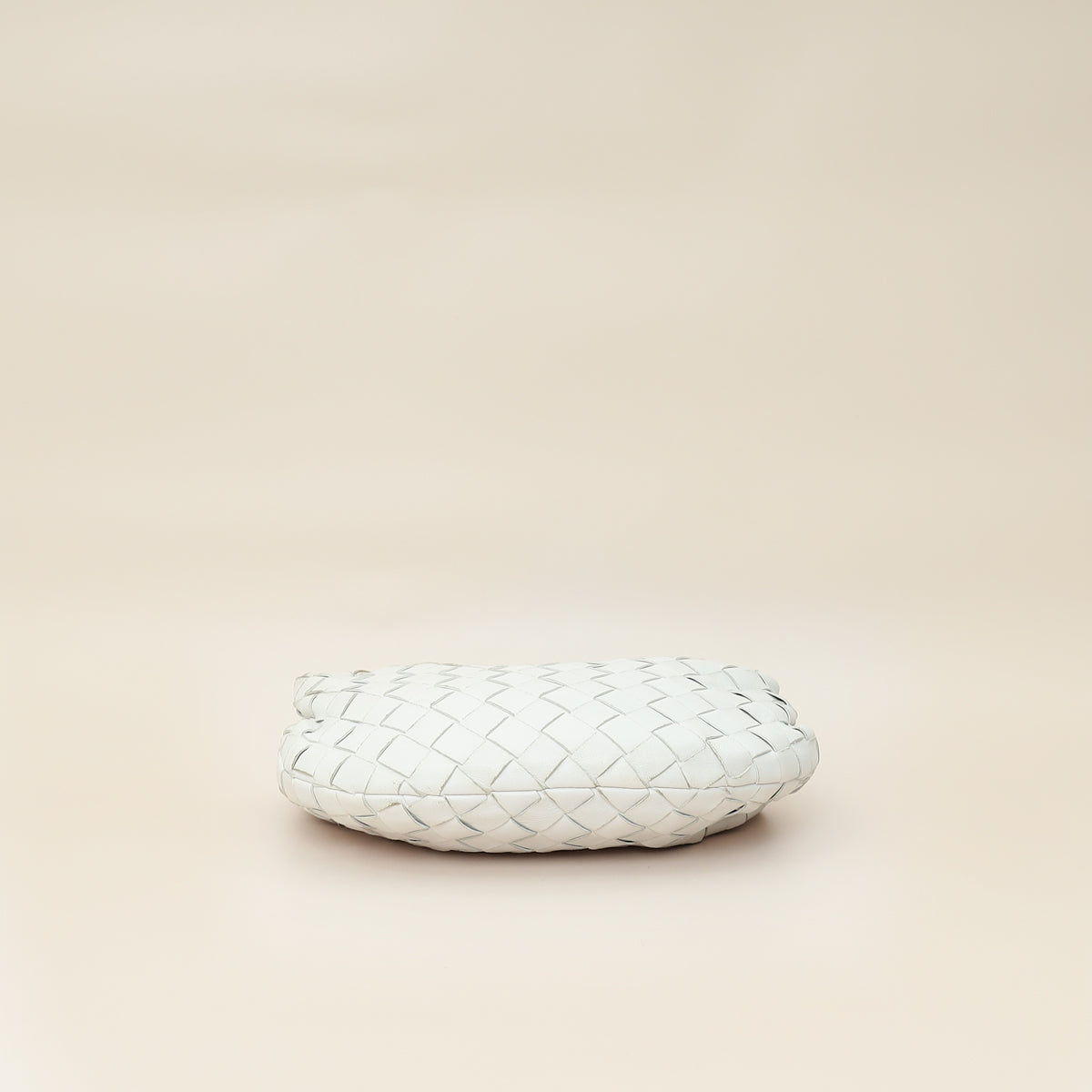 Bottega Veneta Chalk Intrecciato Nappa Mini Jodie Bag-Bottega Veneta-THE CLOSET