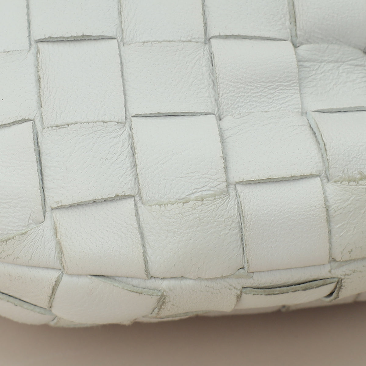 Bottega Veneta Chalk Intrecciato Nappa Mini Jodie Bag-Bottega Veneta-THE CLOSET