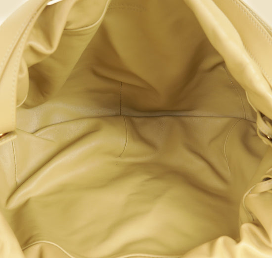 Bottega Veneta Butter Yellow The Bulb Shoulder Bag-Bottega Veneta-THE CLOSET