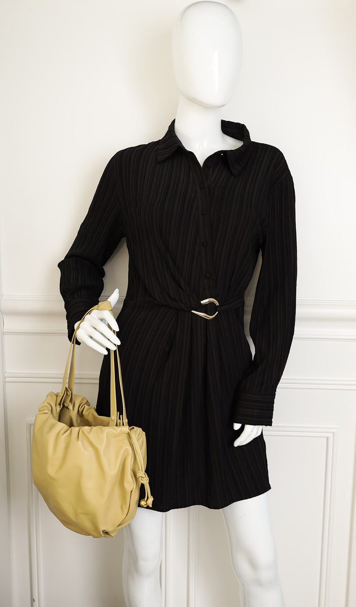 Bottega Veneta Butter Yellow The Bulb Shoulder Bag-Bottega Veneta-THE CLOSET