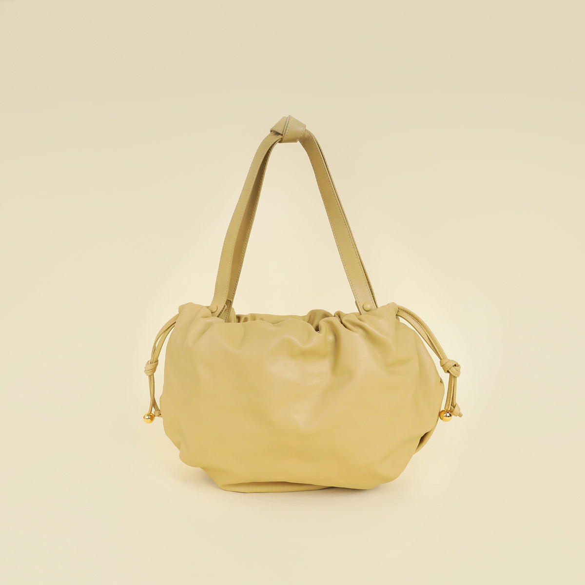 Bottega Veneta Butter Yellow The Bulb Shoulder Bag-Bottega Veneta-THE CLOSET