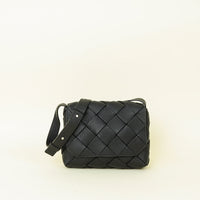 Bottega Veneta Black Diago Men's Crossbody Bag