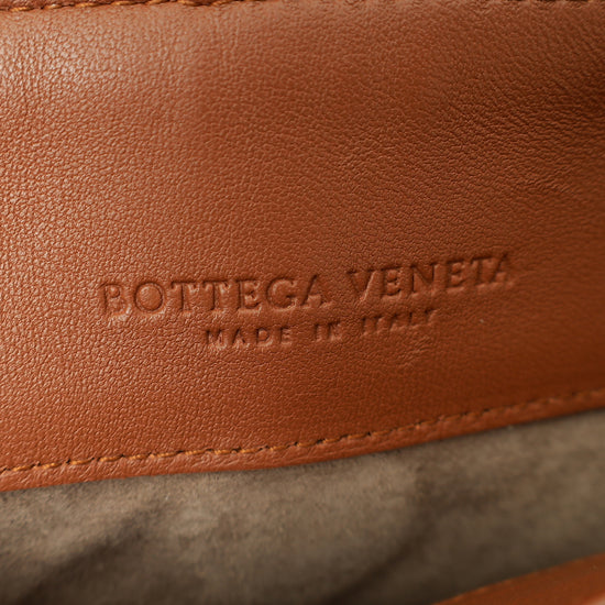 Bottega Veneta Brown Intrecciato Olimpia Bag-Bottega Veneta-THE CLOSET