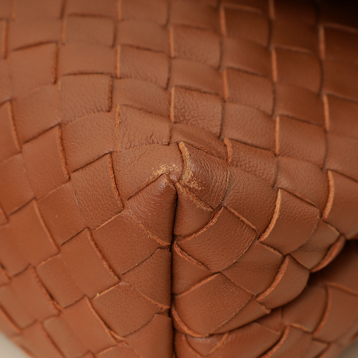 Bottega Veneta Brown Intrecciato Olimpia Bag-Bottega Veneta-THE CLOSET