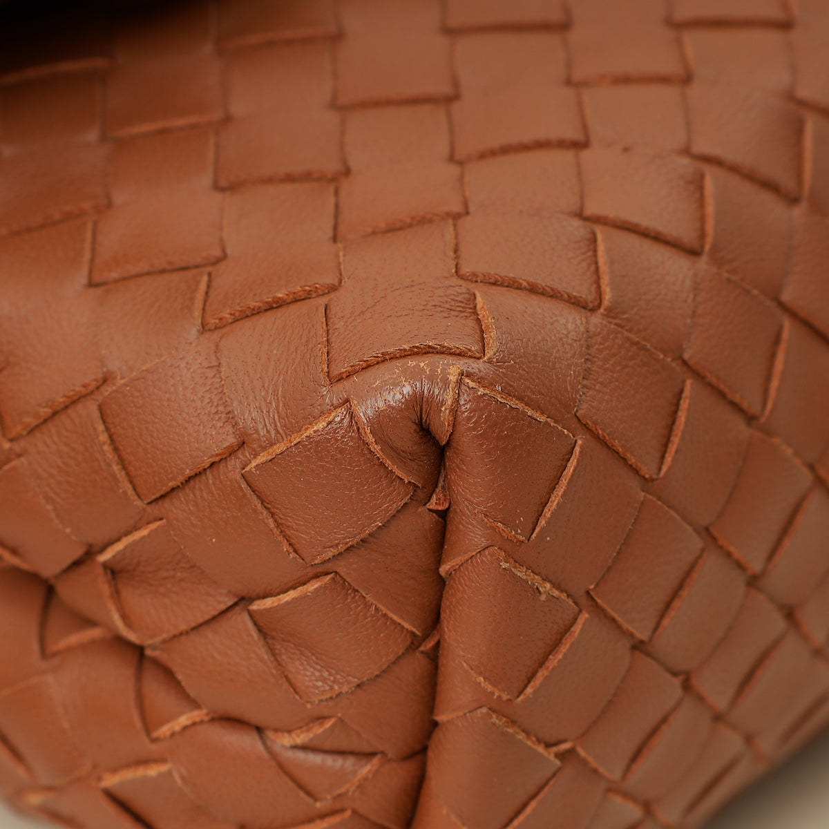 Bottega Veneta Brown Intrecciato Olimpia Bag-Bottega Veneta-THE CLOSET