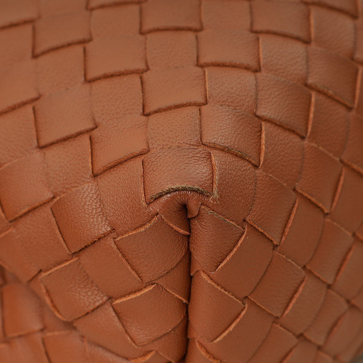 Bottega Veneta Brown Intrecciato Olimpia Bag-Bottega Veneta-THE CLOSET