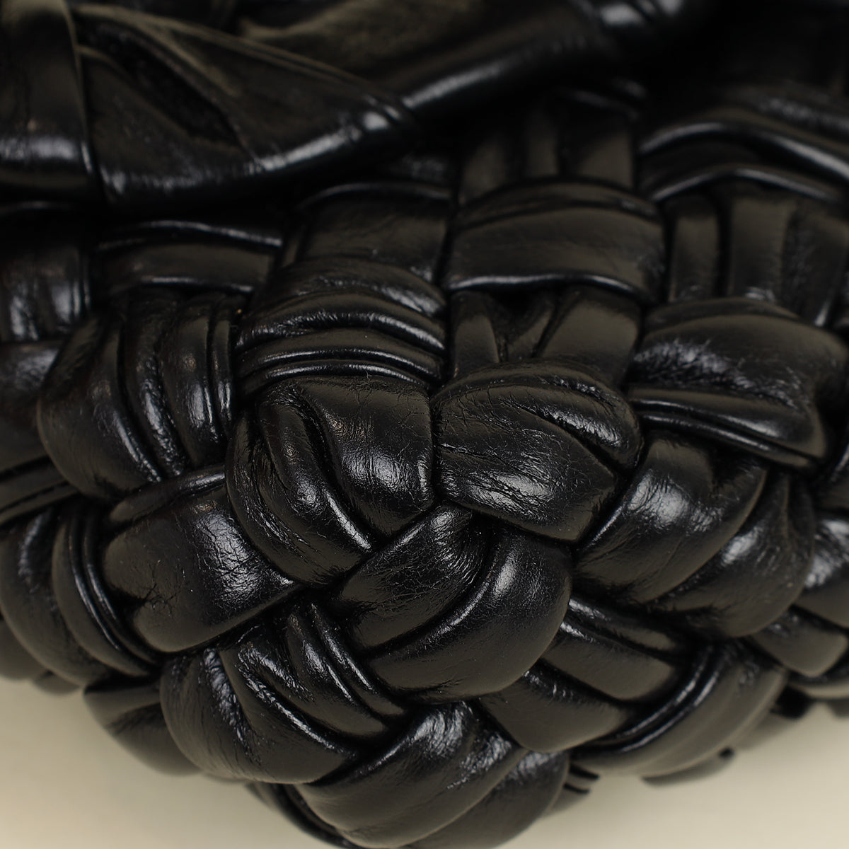 Bottega Veneta Black Kalimero Città Small Shoulder Bag-Bottega Veneta-THE CLOSET