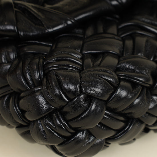 Bottega Veneta Black Kalimero Città Small Shoulder Bag-Bottega Veneta-THE CLOSET