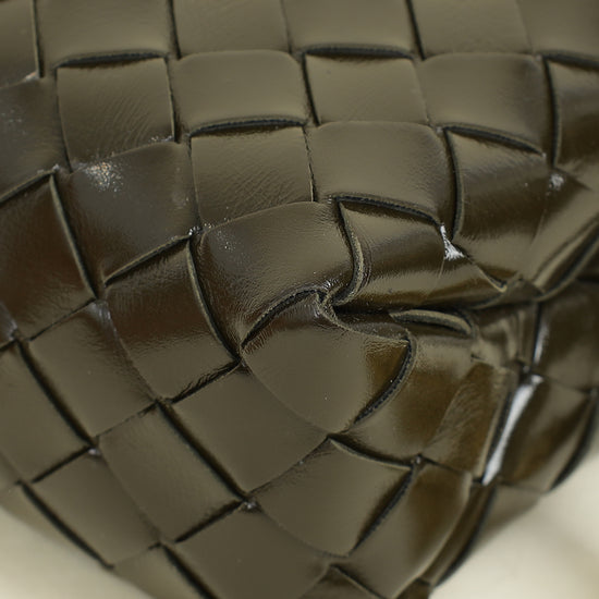 Bottega Veneta Cypress Intrecciato Metal Knot Mini Bag