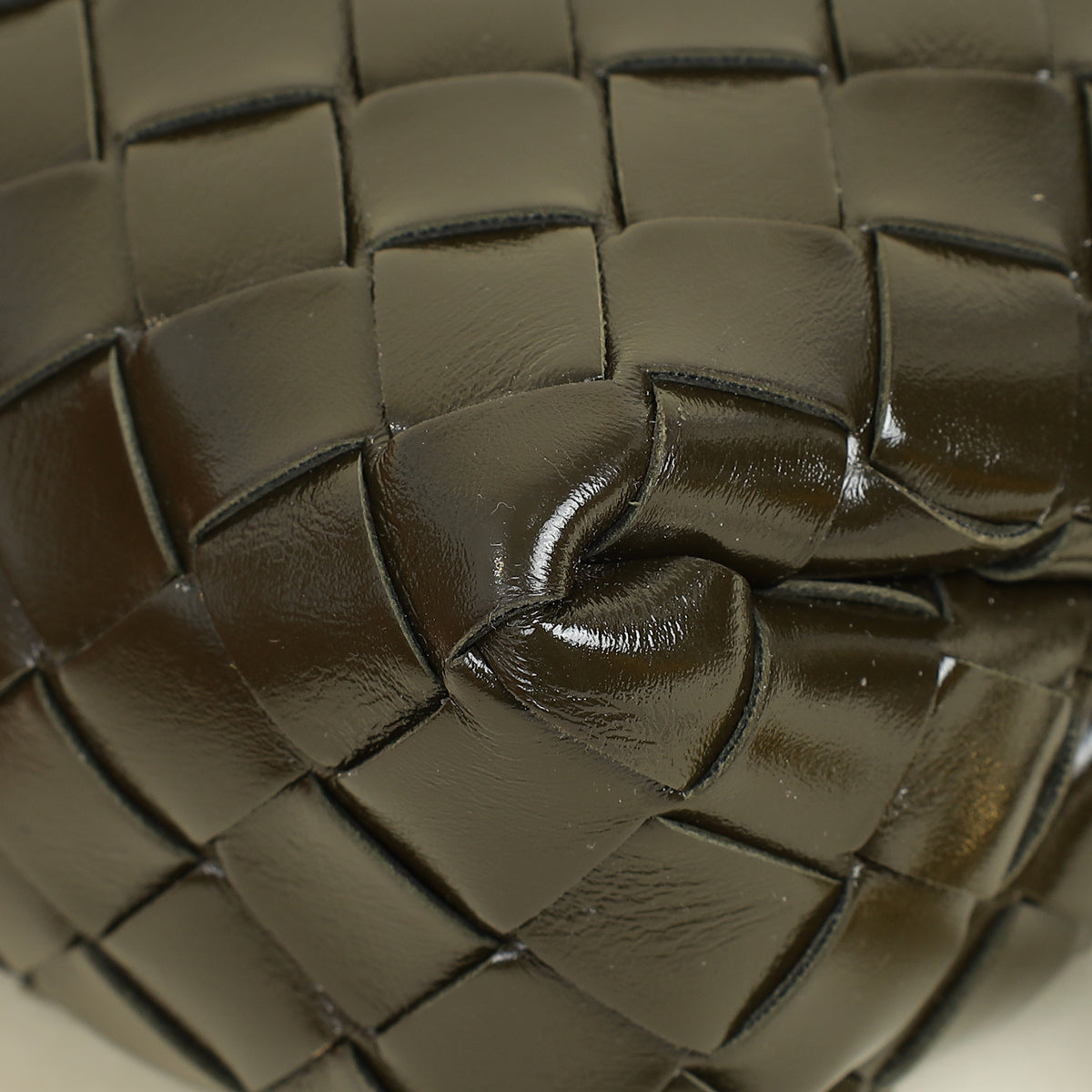 Bottega Veneta Cypress Intrecciato Metal Knot Mini Bag