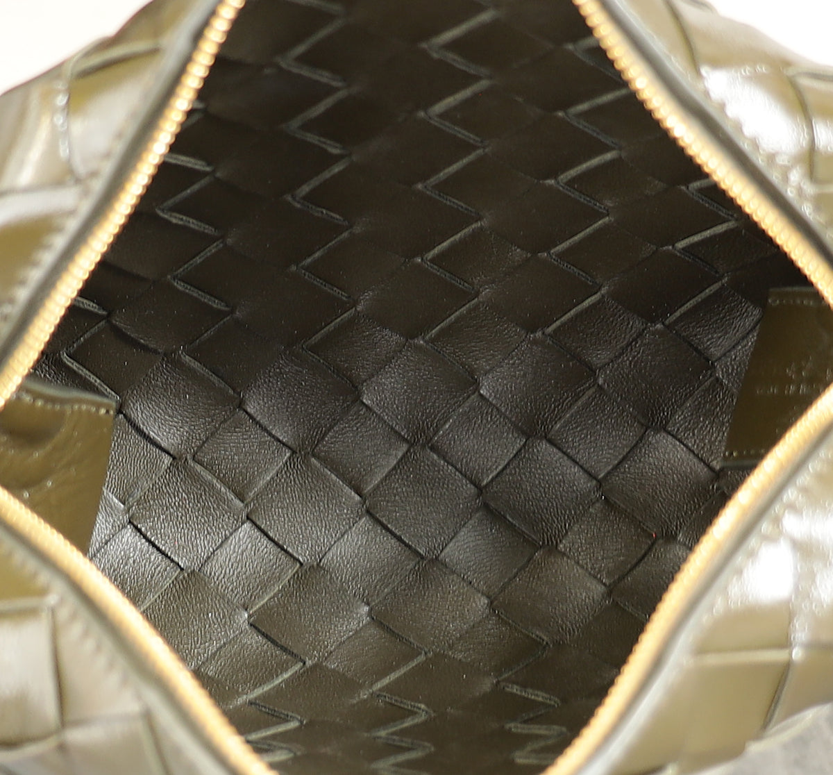 Bottega Veneta Cypress Intrecciato Metal Knot Mini Bag