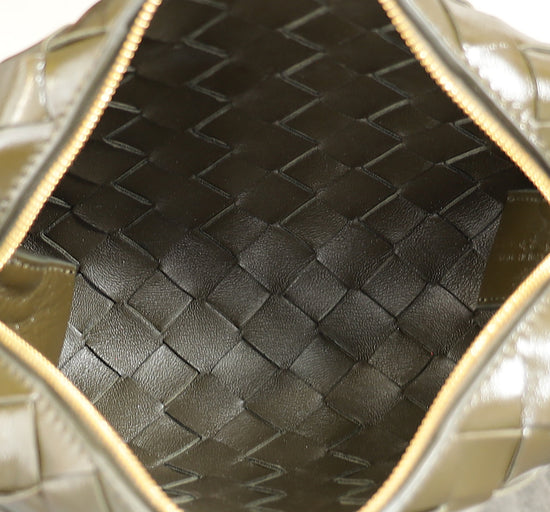 Bottega Veneta Cypress Intrecciato Metal Knot Mini Bag