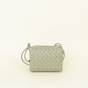 Bottega Veneta Travertine Mini Loop Camera Bag