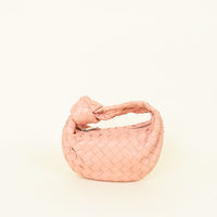Bottega Veneta Peach Intrecciato Jodie Mini Bag