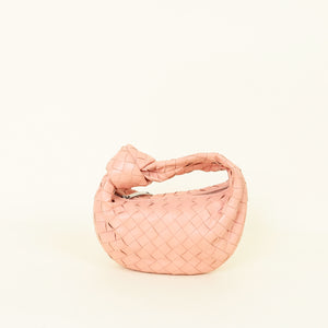 Bottega Veneta Peach Intrecciato Jodie Mini Bag