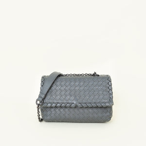 Bottega Veneta Gray Olimpia Chain Bag