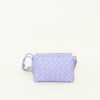 Bottega Veneta Lavender Intrecciato Mini Loop Camera Bag
