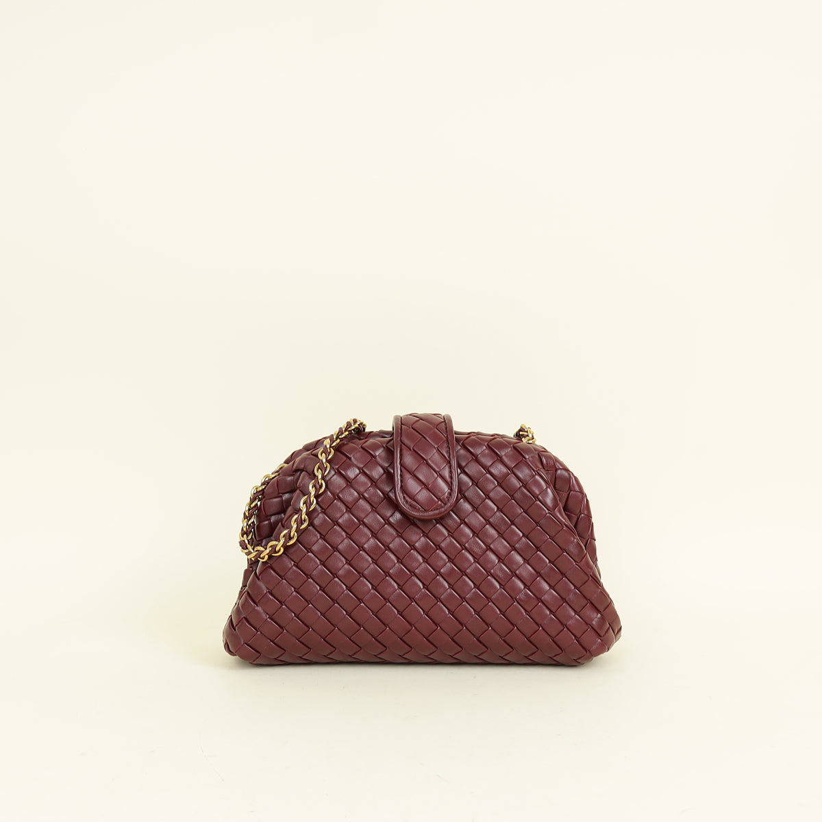 Bottega Veneta Barolo Intrecciato Small Lauren 1980 Chain Bag