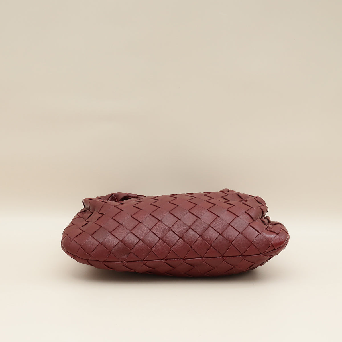 Bottega Veneta Burgundy Intrecciato Nappa Jodie Mini Bag-Bottega Veneta-THE CLOSET