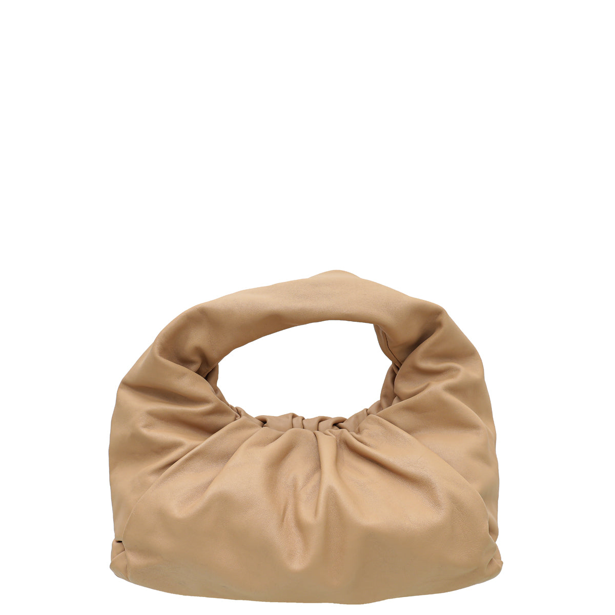 Bottega Veneta Beige Nappa Small Hobo Bag-Bottega Veneta-THE CLOSET