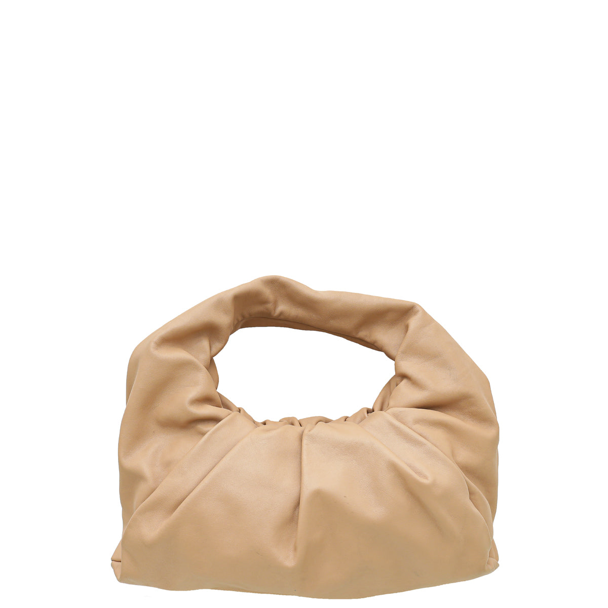 Bottega Veneta Beige Nappa Small Hobo Bag-Bottega Veneta-THE CLOSET