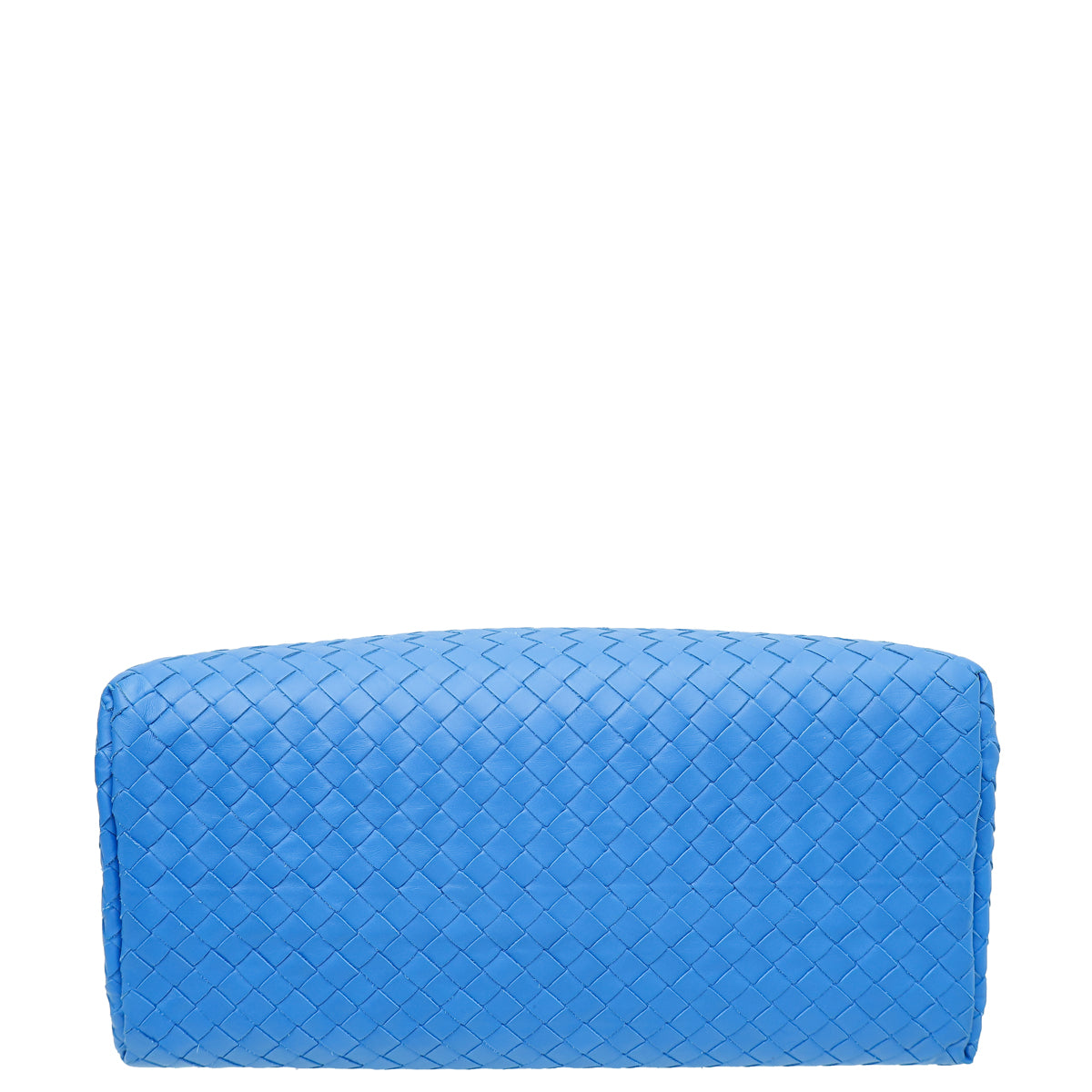 Bottega Veneta Blue Intrecciato Nappa Roma Small Bag