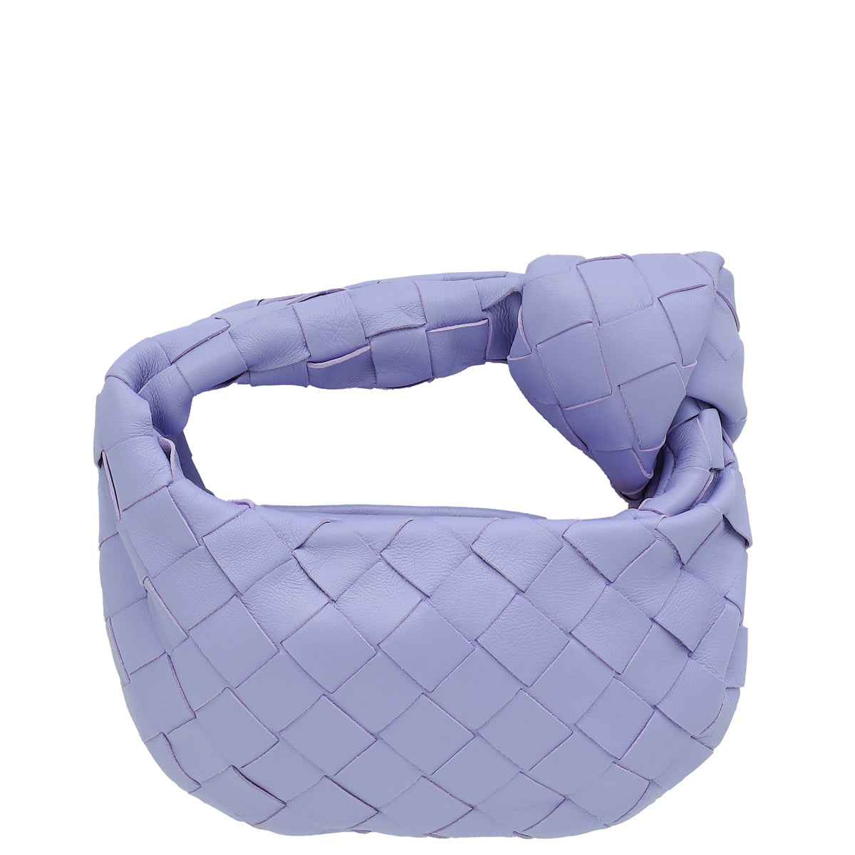 Bottega Veneta Purple Intrecciato Candy Jodie Bag-Bottega Veneta-THE CLOSET