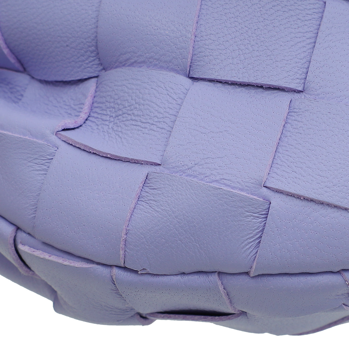 Bottega Veneta Purple Intrecciato Candy Jodie Bag-Bottega Veneta-THE CLOSET
