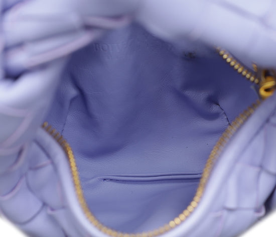 Bottega Veneta Purple Intrecciato Candy Jodie Bag-Bottega Veneta-THE CLOSET