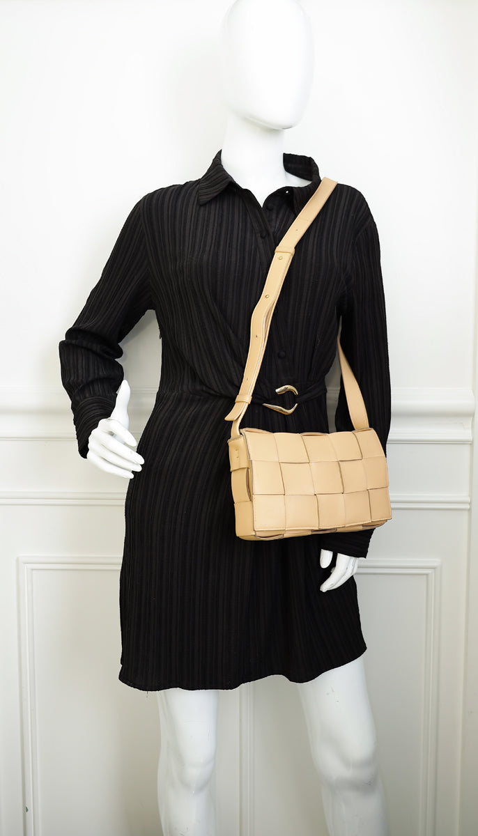 Bottega Veneta Beige Cassette Bag