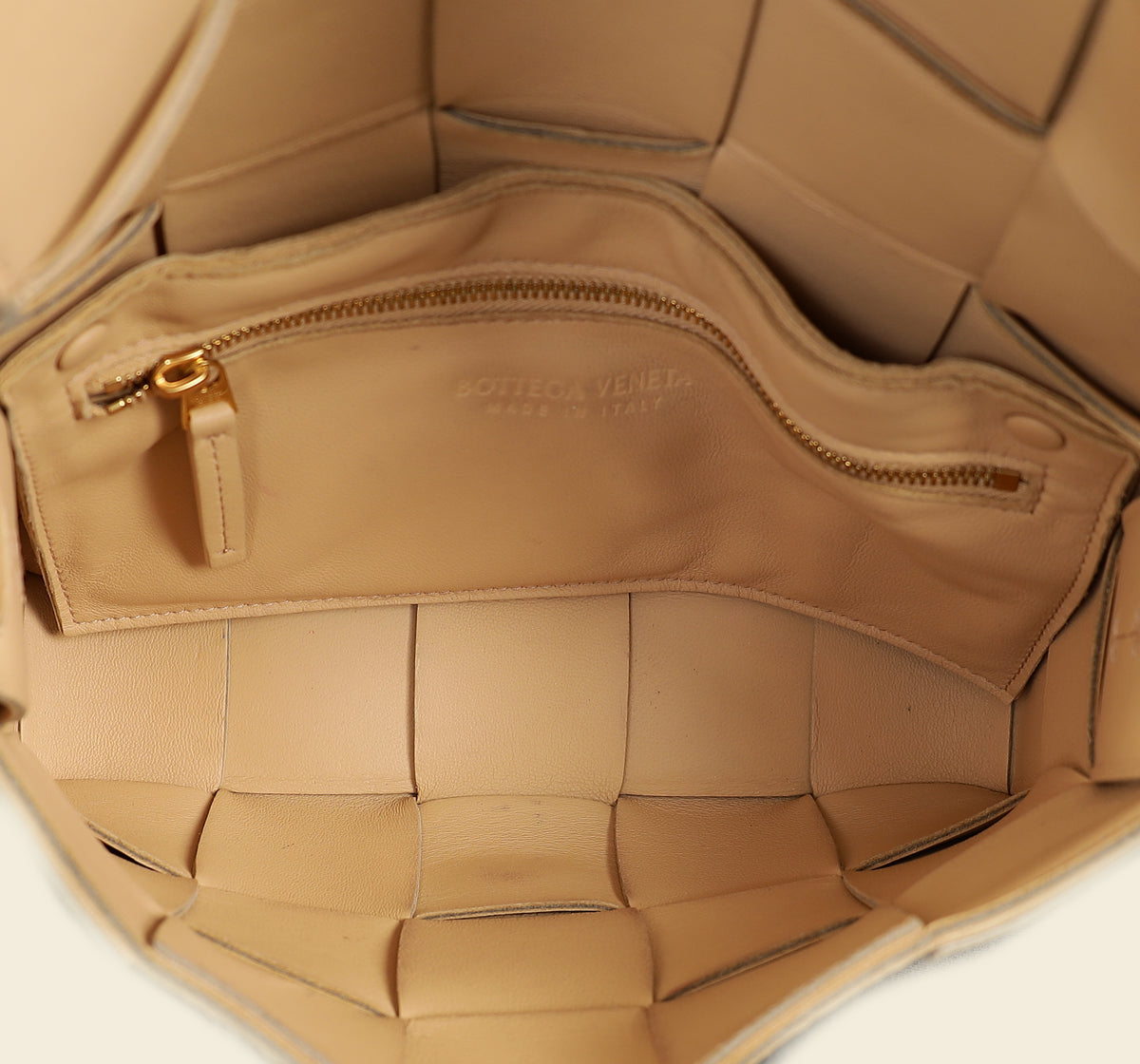 Bottega Veneta Beige Cassette Bag