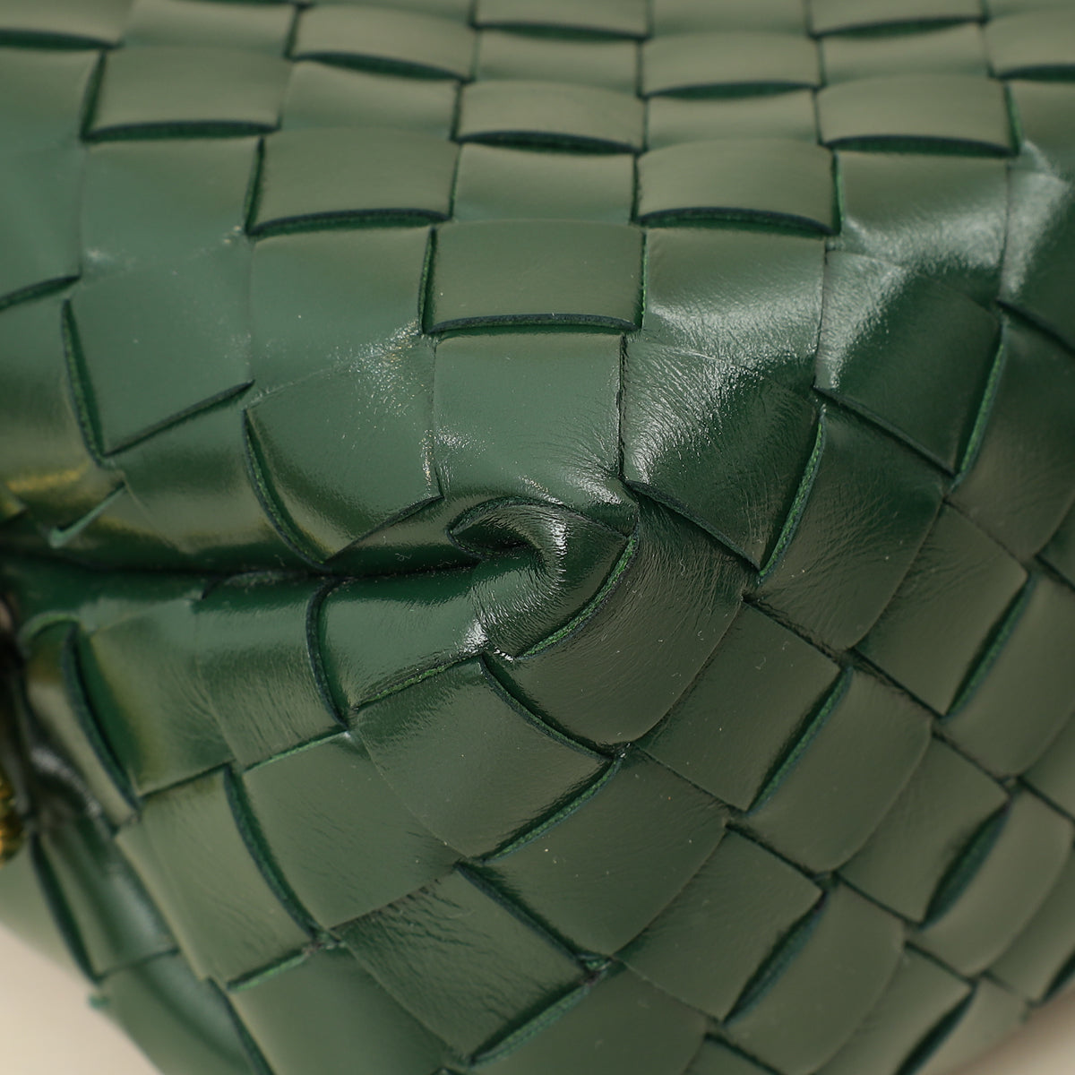 Bottega Veneta Shiny Raintree Loop Metal Knots Small Bag-Bottega Veneta-THE CLOSET